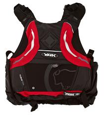 Yak Kurve buoyancy aid in black with red